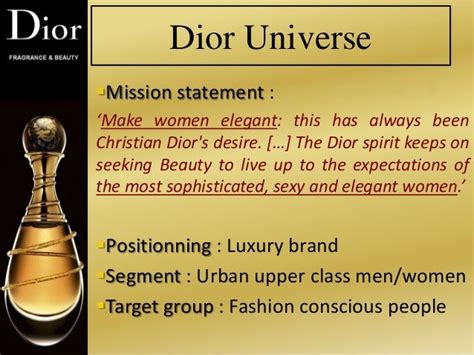 dior vision and mission.